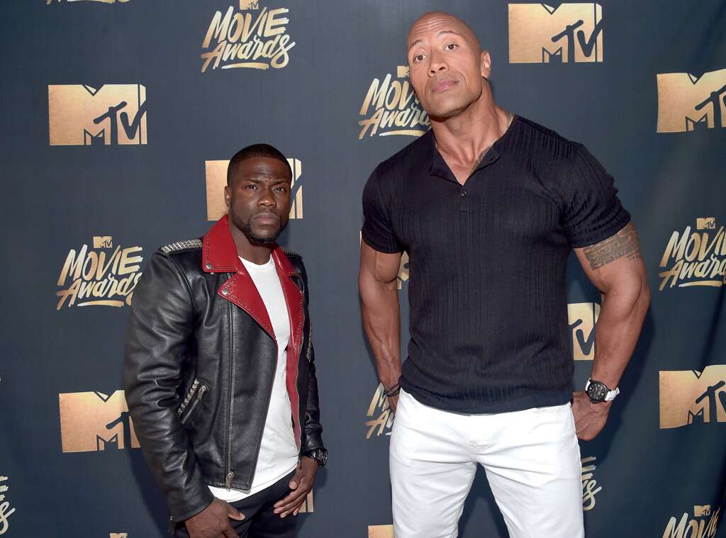 DWAYNE JONHSON Y KEVIN HART
actuan en Jumanji el siguiente nivel