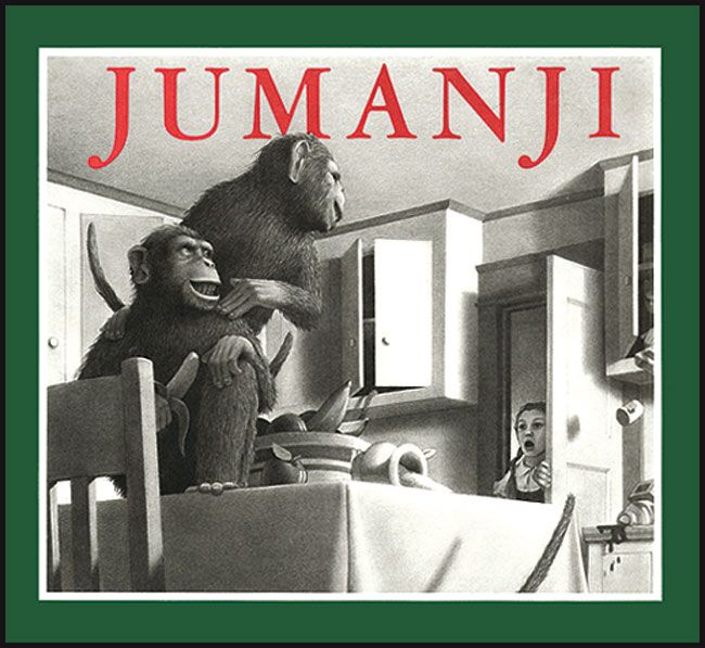  Imagen del libro de Chris Van Allsburg. Jumanji